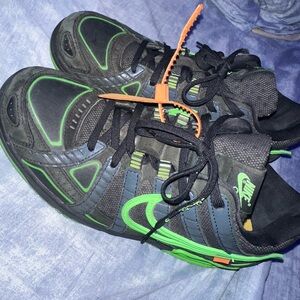 Nike x off-white rubber dunk size 10/